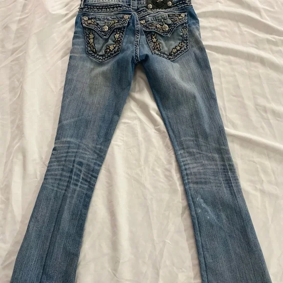 Miss me jeans size 25 signature rise bootcut - Picture 7 of 8